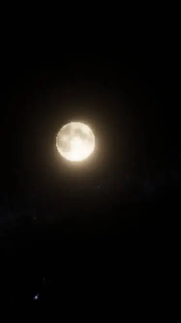 ai character: The Moon background