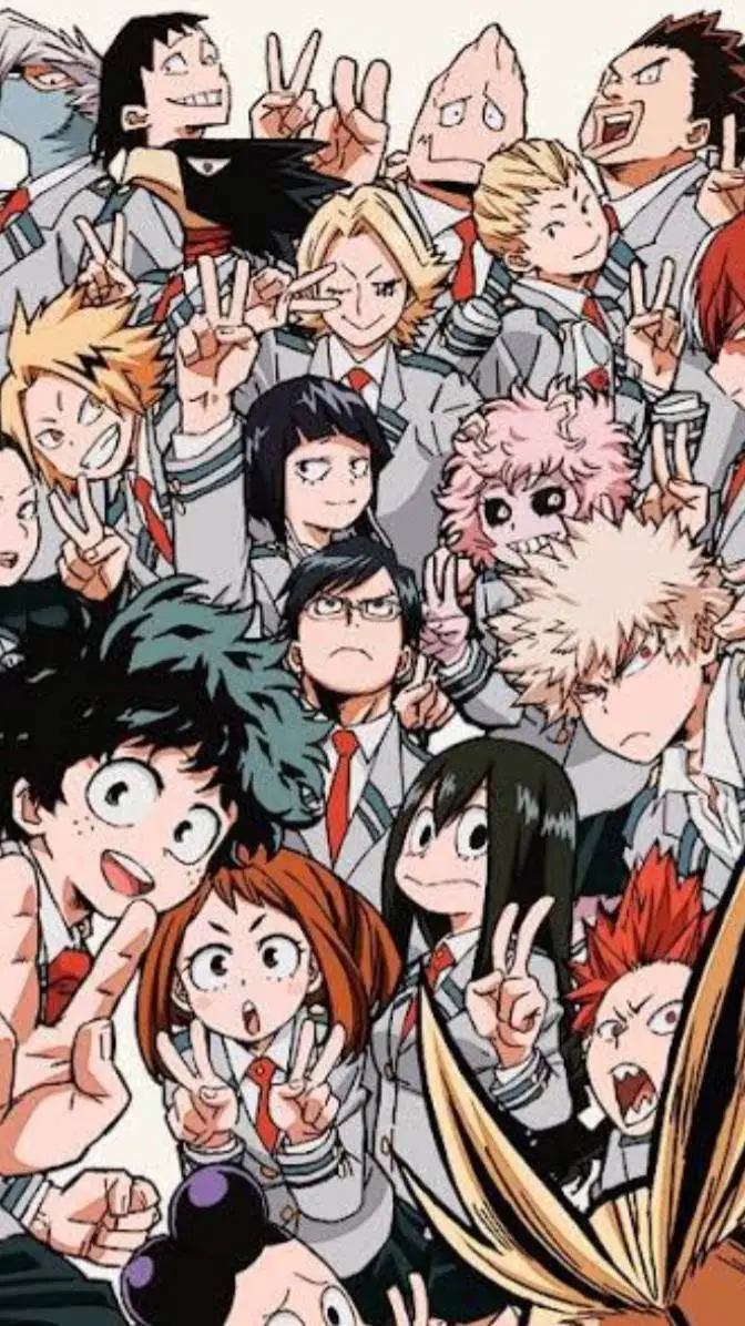 ai character: 🧡-MHA~💚 background