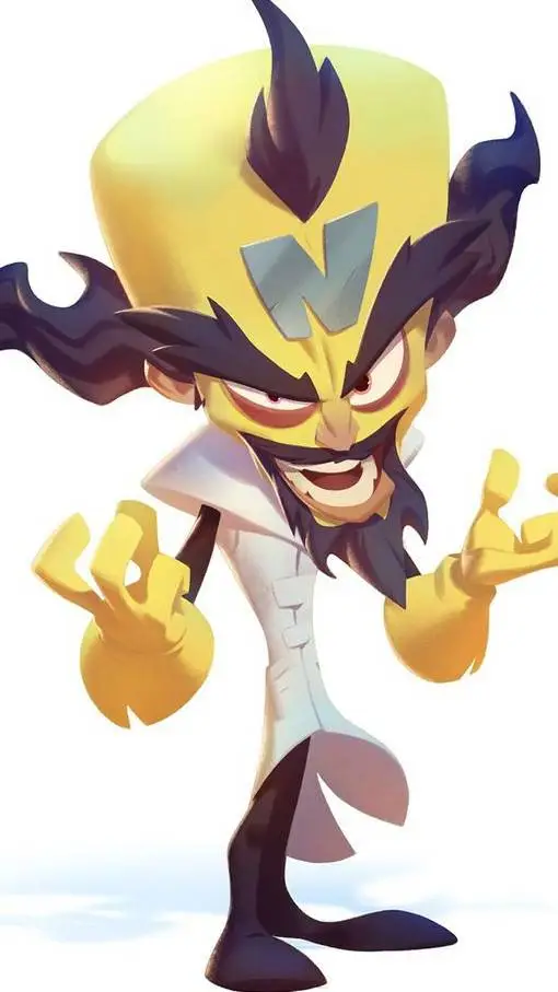 ai character: Dr. Neo Cortex background