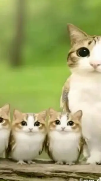 ai character: evil meowl background