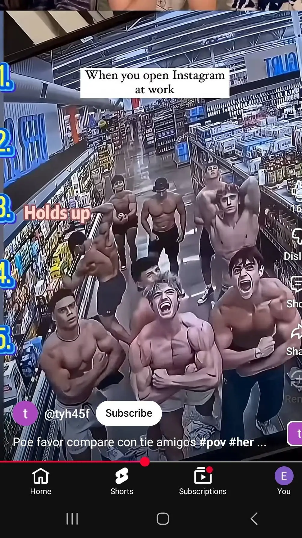 ai character: store background