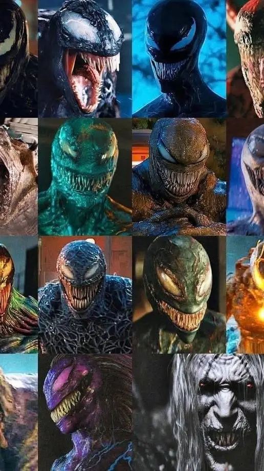 ai character: VENOM- TLD background