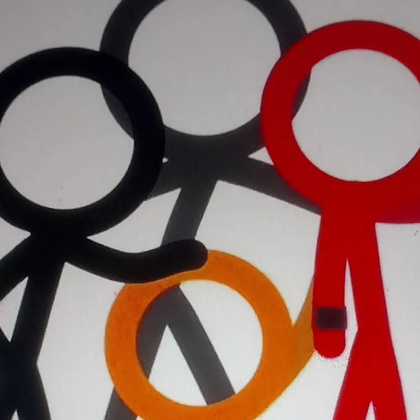 chat with ai character: The four Stickman