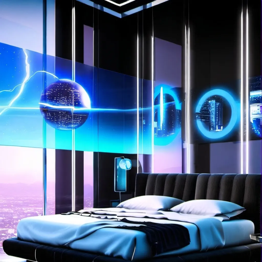 chat with ai character: Hotel room