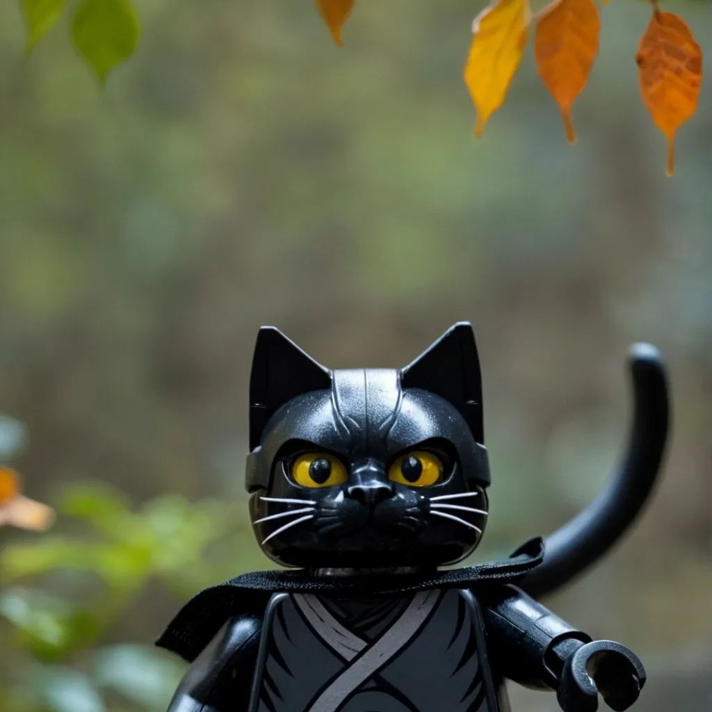 chat with ai character: NinjaGo be a CAT?!