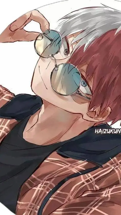 ai character: ○Shoto Todoroki● background