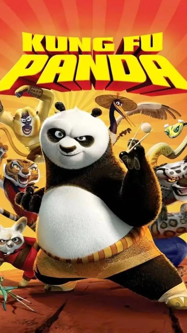 ai character: Kung Fu Panda background