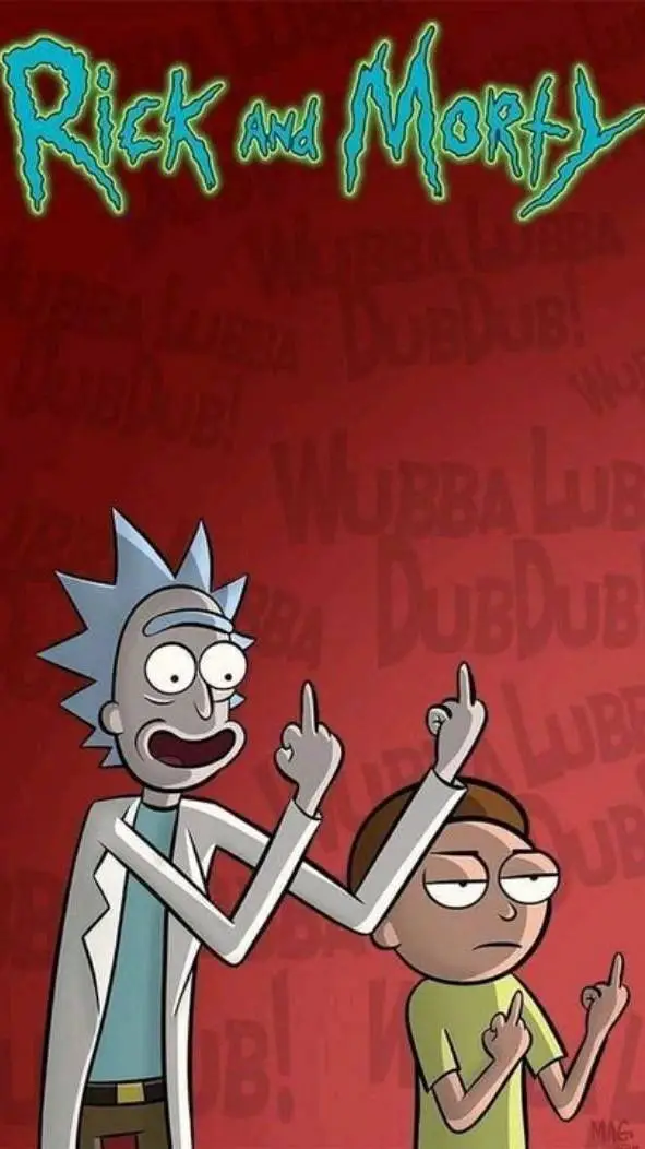 ai character: Rick and Morty background