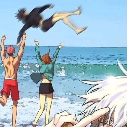 chat with ai character: Jjk Beach day! 