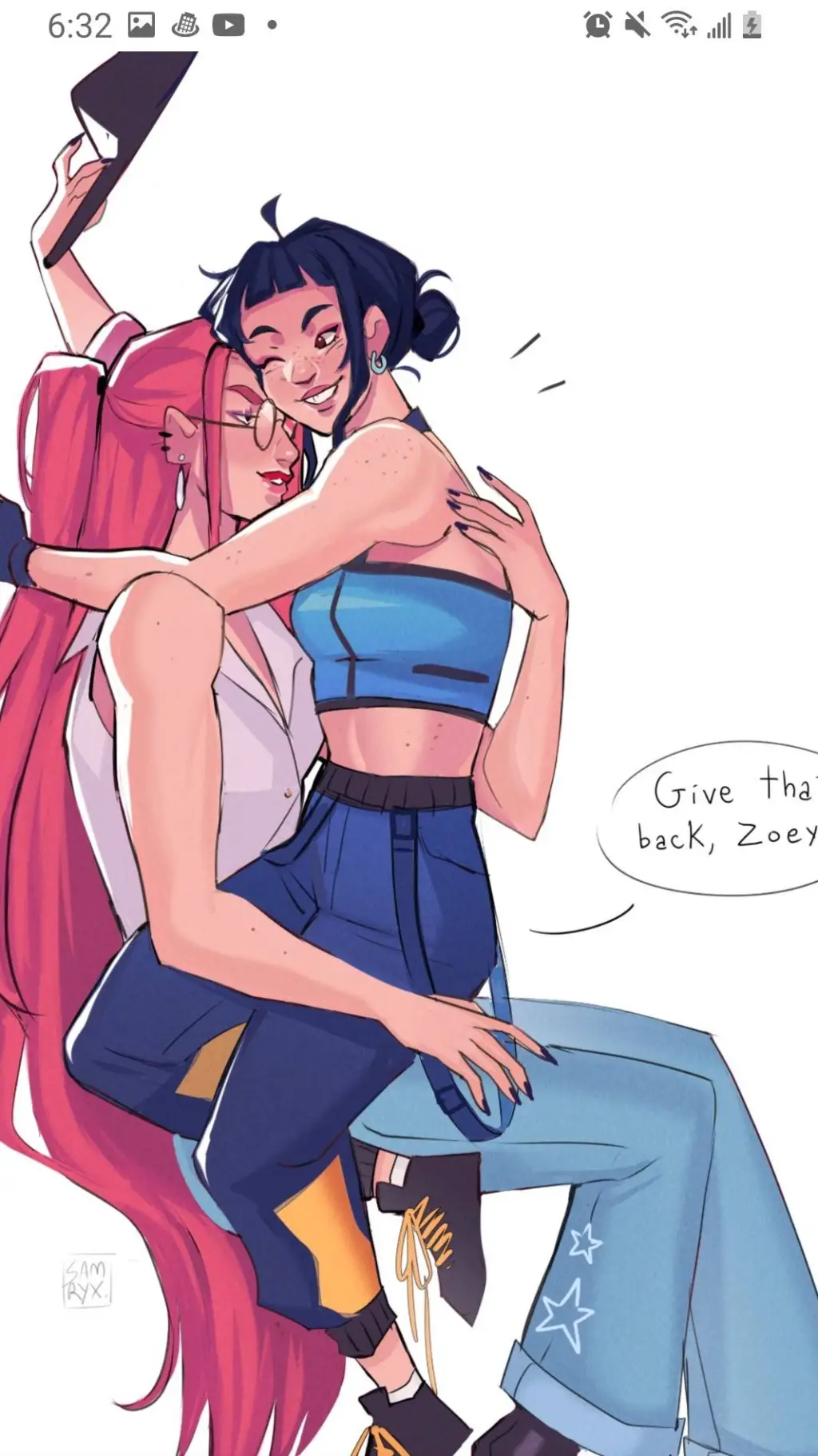 ai character: Mira background