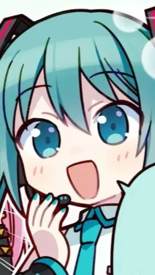 ai character: miku background