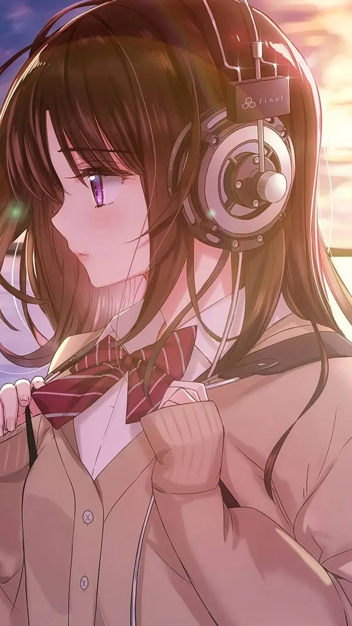 ai character: snow background