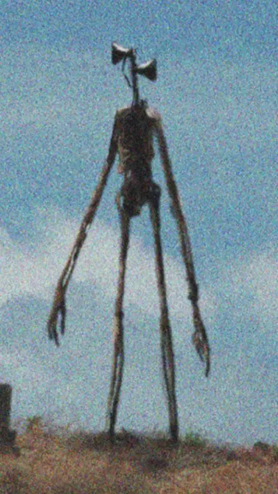 ai character: siren head background