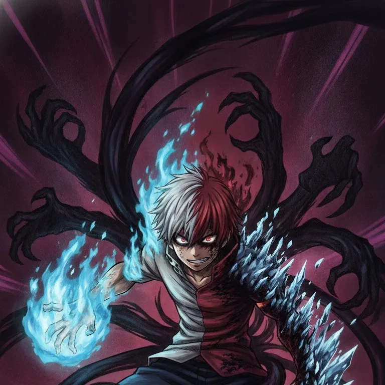 chat with ai character: todoroki snaps