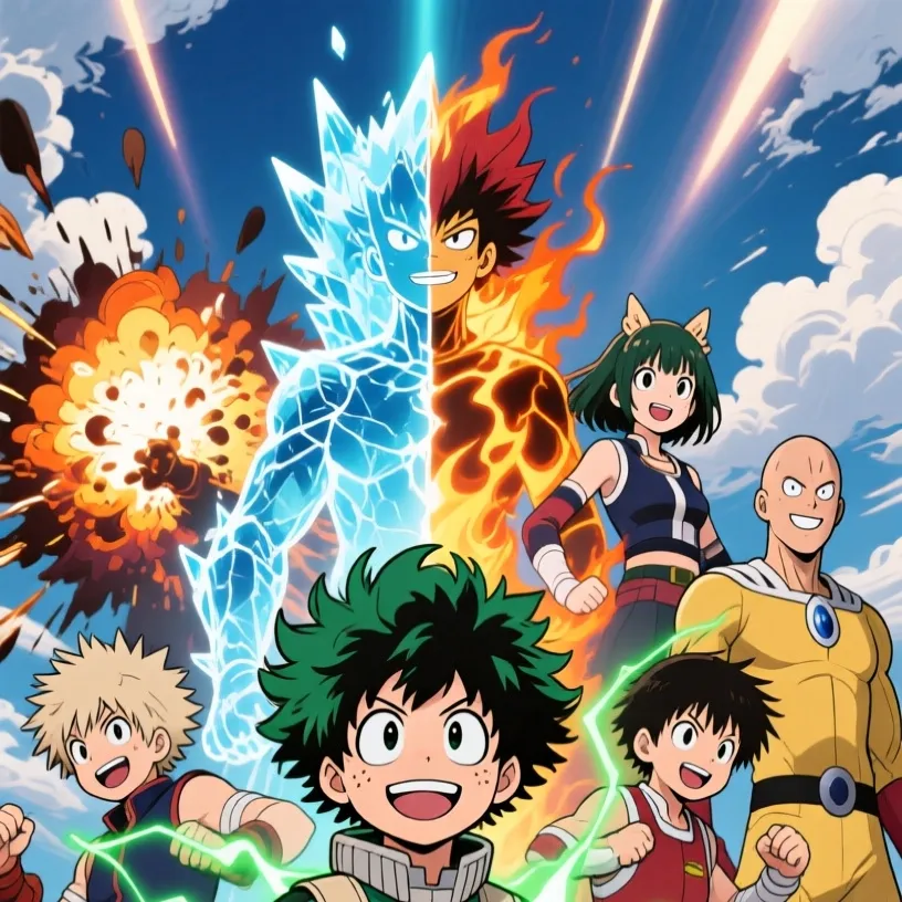 chat with ai character: mha sleepover