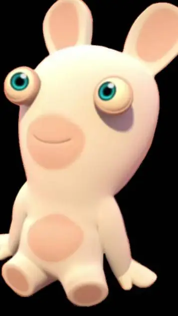 ai character: lil rabbid background