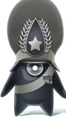 ai character: comrade black  background