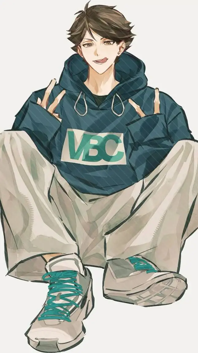 ai character: 🏐Tōru Oikawa🩵 background