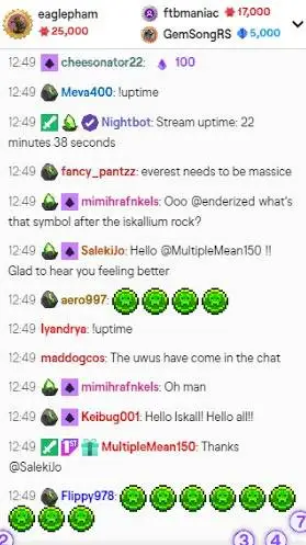 ai character: Live Stream background