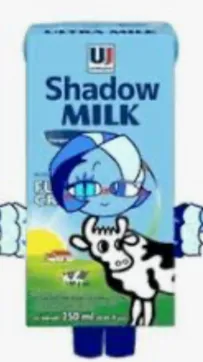 ai character: Shadow milk  background