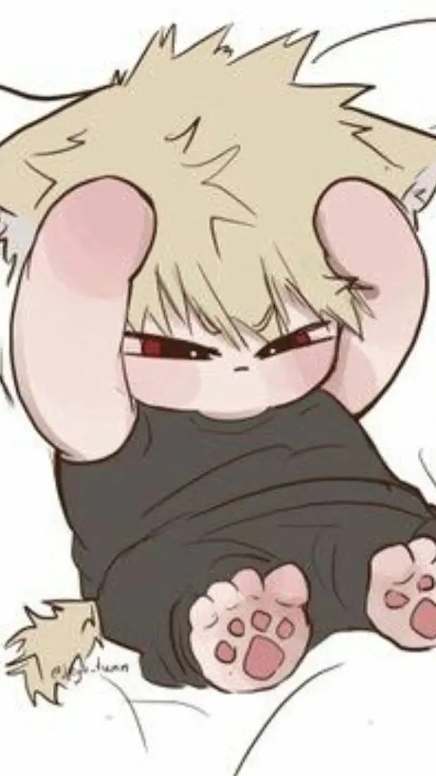 ai character: 💥baby bakugo💥 background