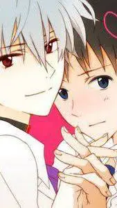 ai character: shinji x kaworu  background