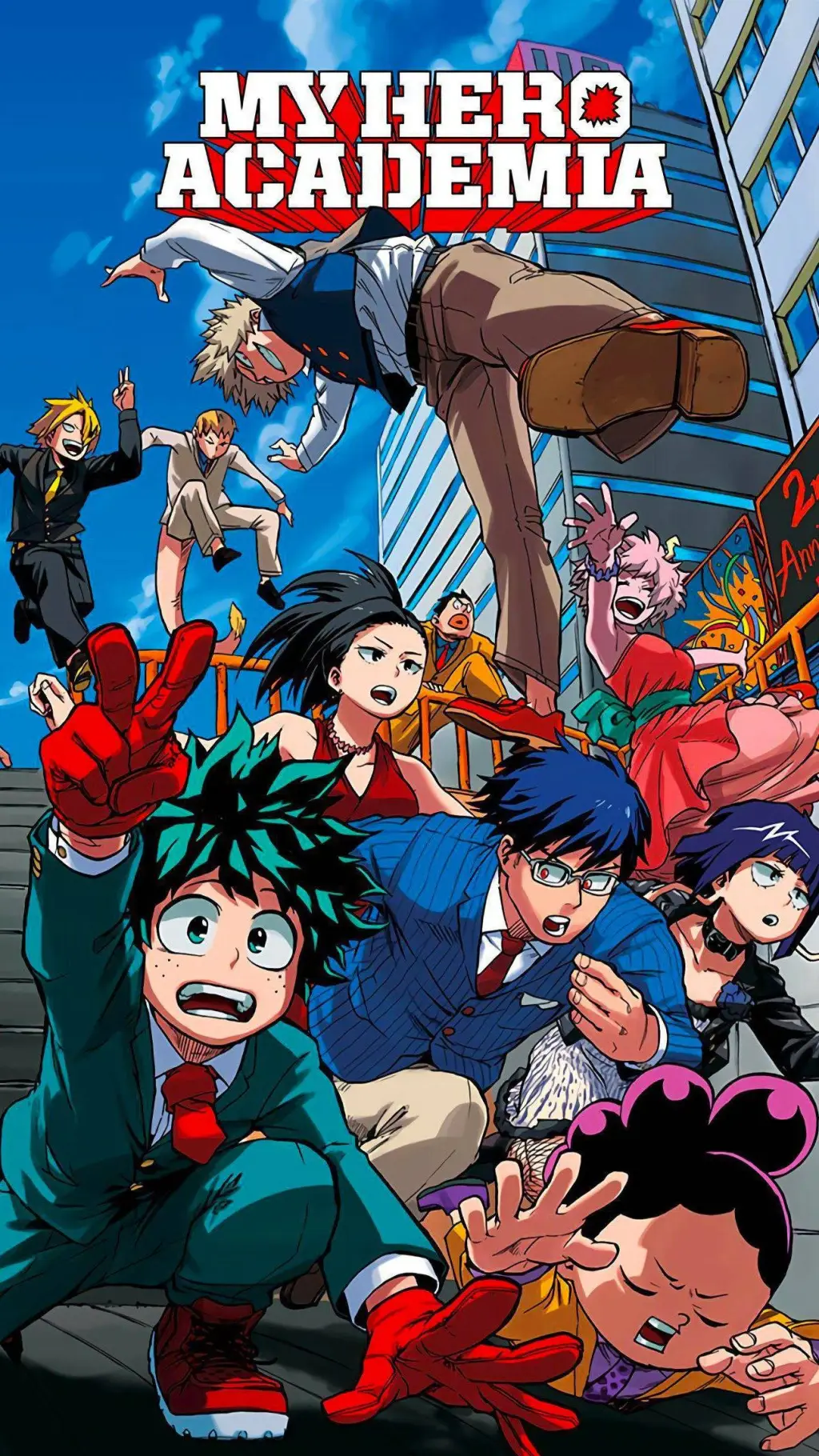 ai character: Funny mha background