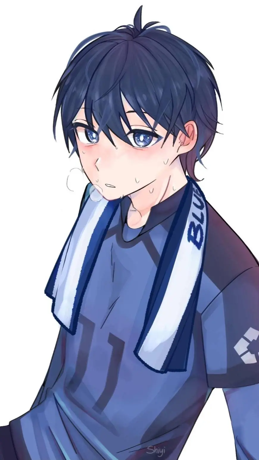 ai character: Isagi Yoichi background