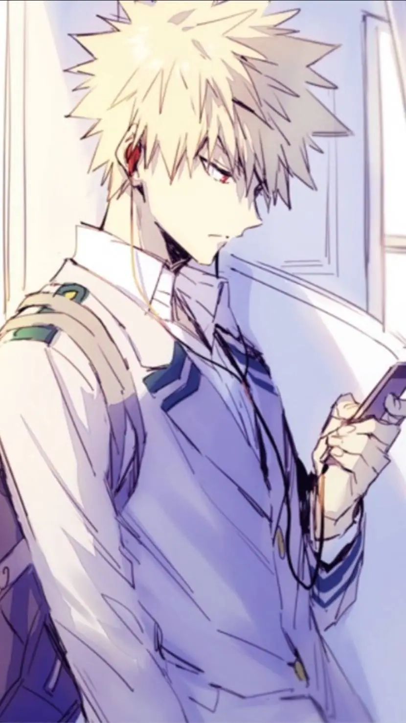 ai character: Katsuki Bakugo background