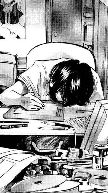 ai character: Overworked -Mha background