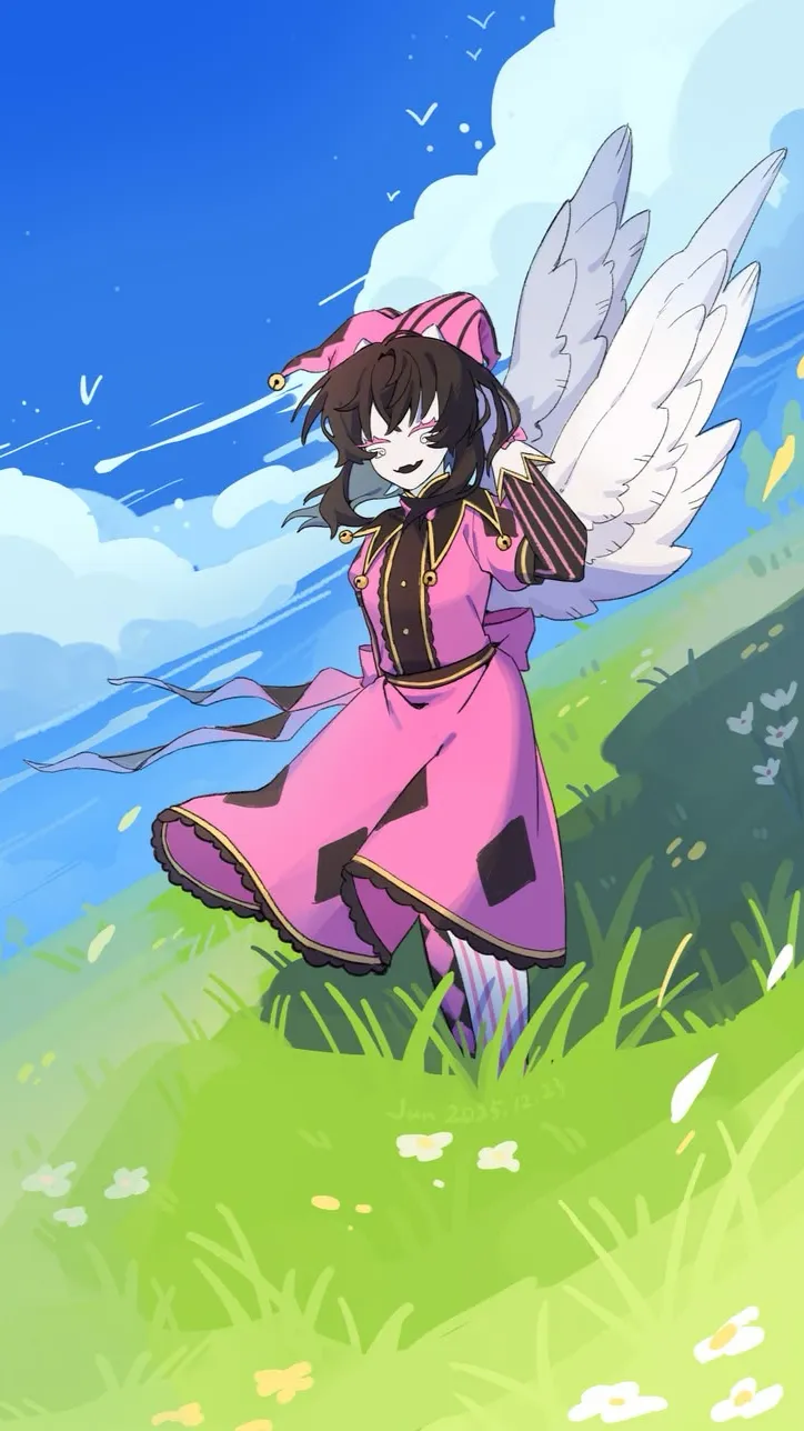 ai character: Culumbina  background
