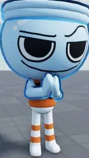 ai character: lazy ahh talkie~ background