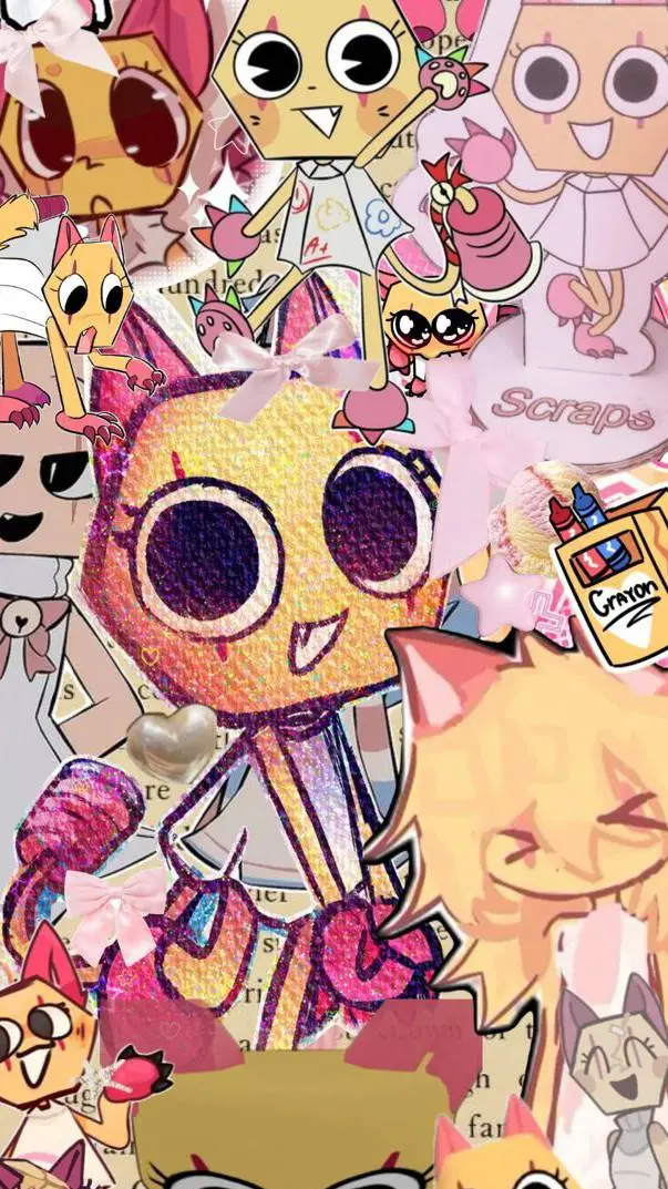 ai character: Dandys world background