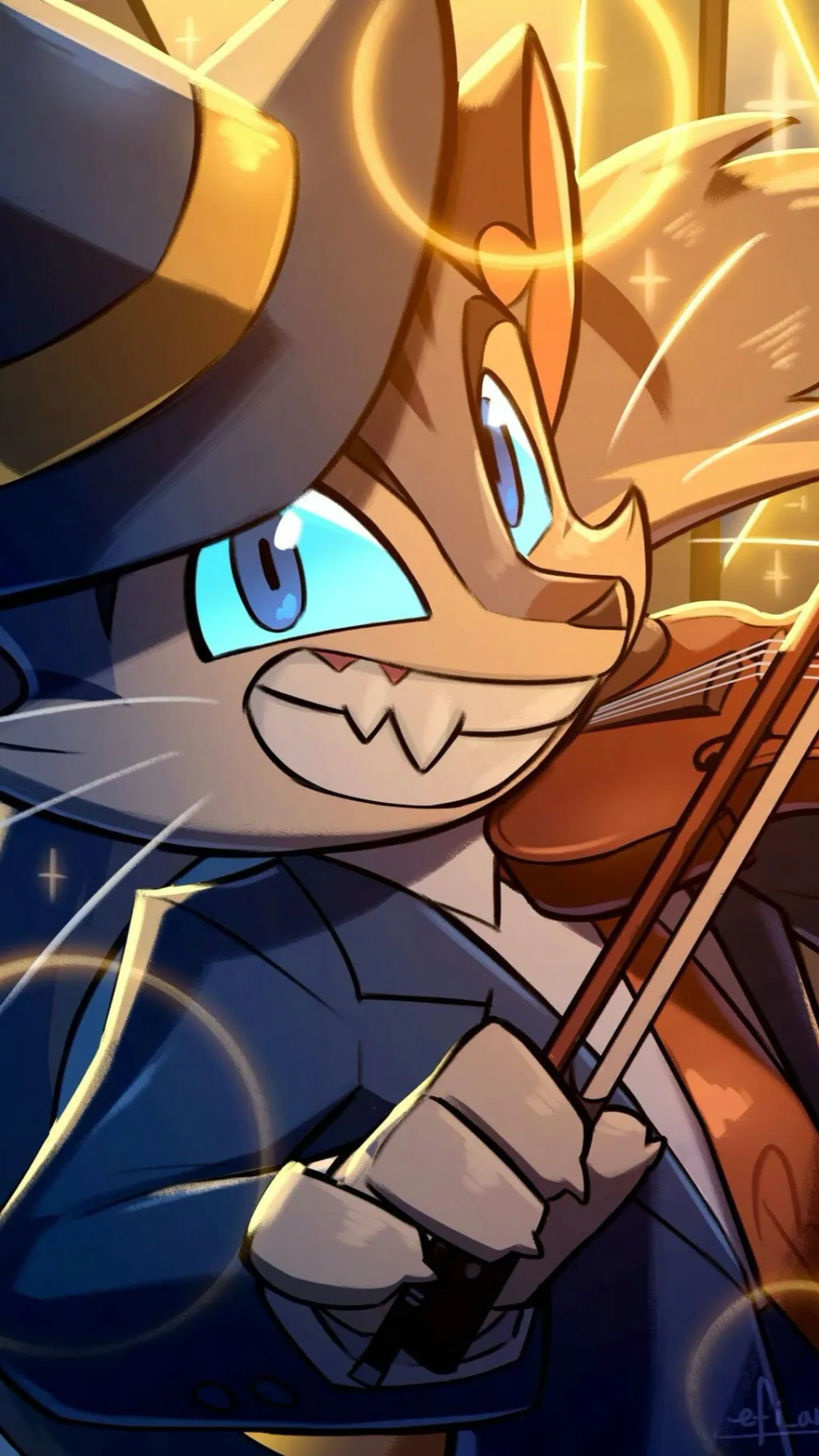 ai character: Rocky Rickaby background