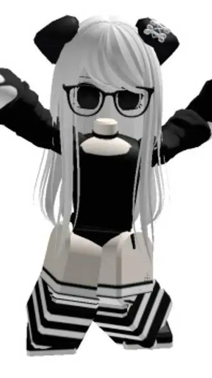 ai character: robloxiana  background