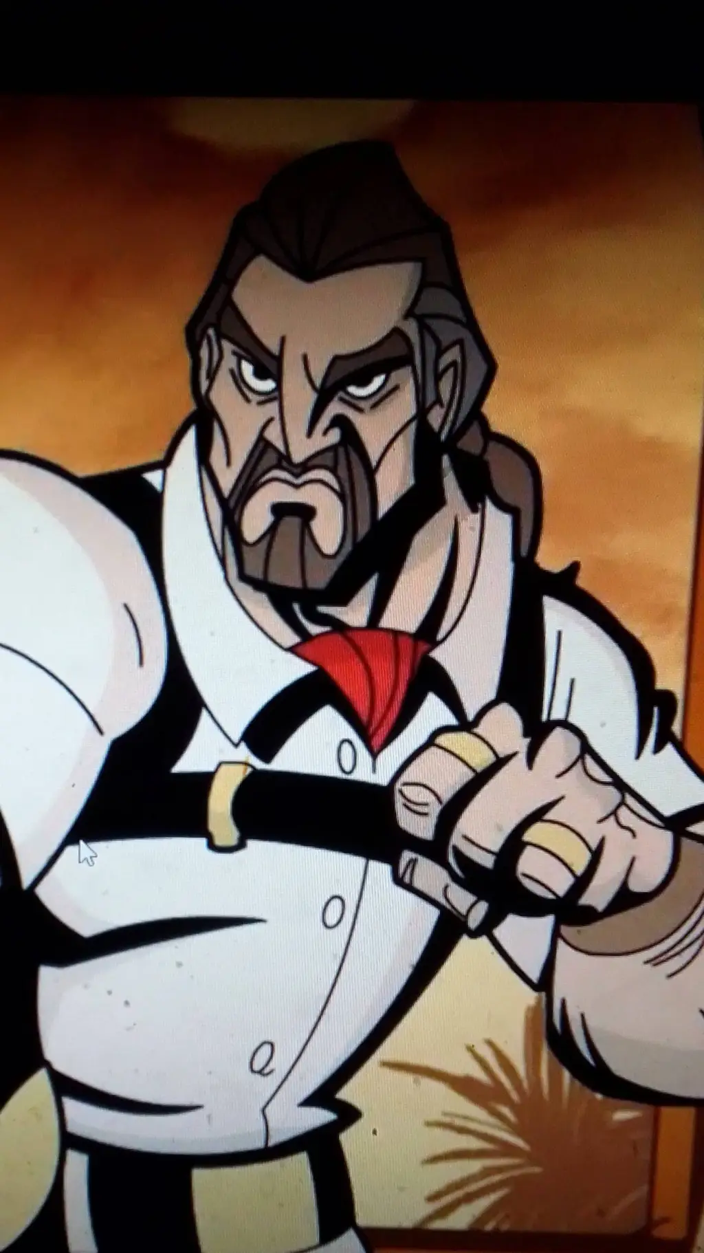 ai character: CESAR background