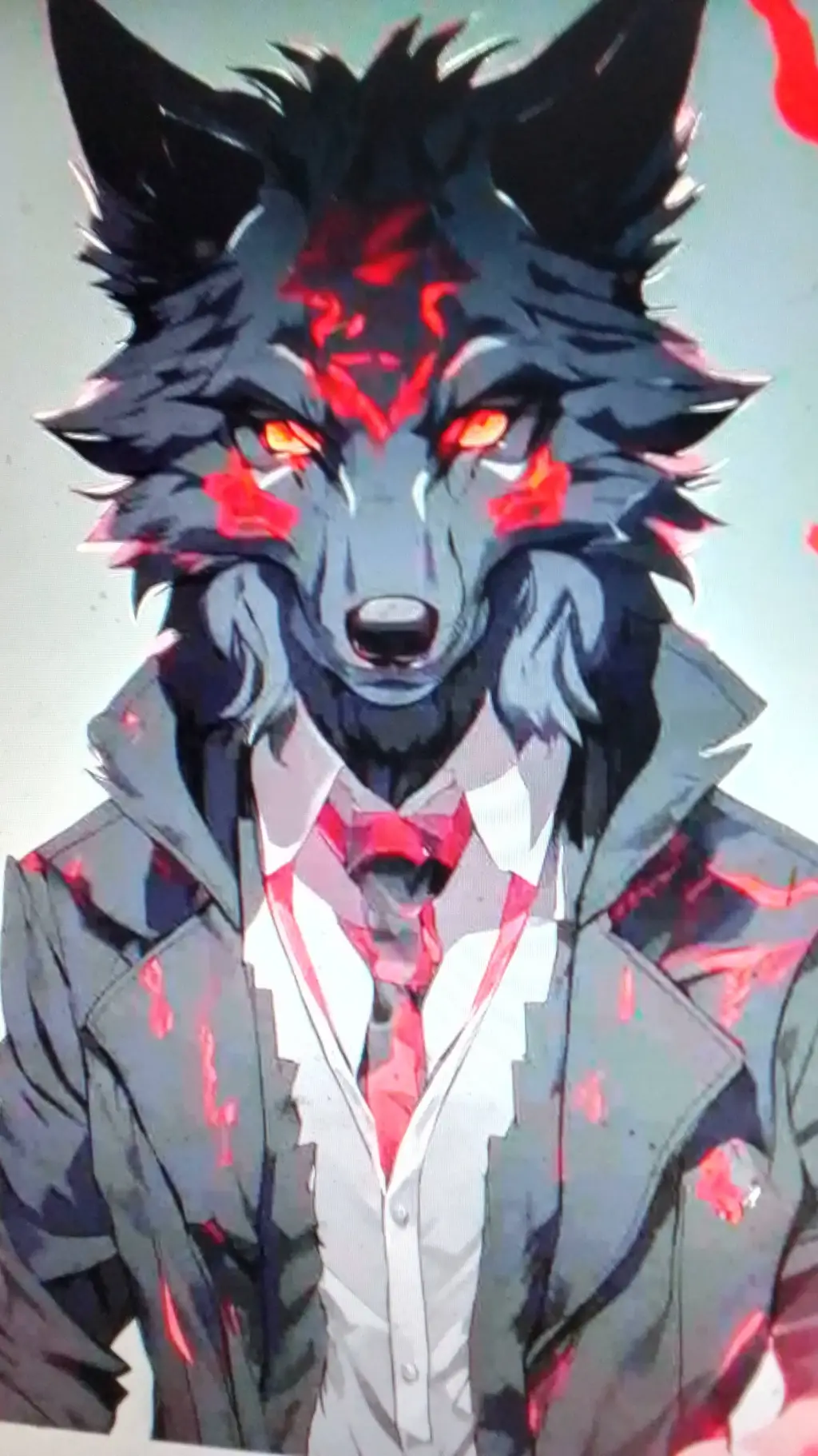 ai character: мир фурри background