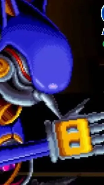 ai character: metal sonic background