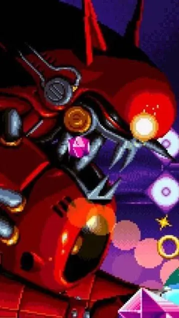 ai character: metal sonic 2 background