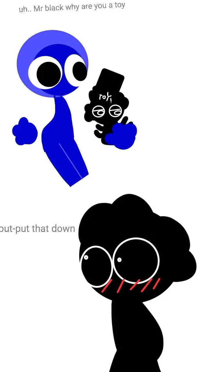 ai character: Mr black x jevin background