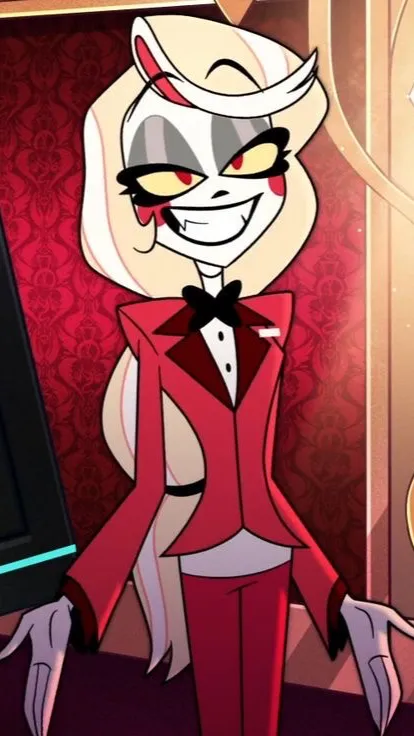 ai character: CharlieMorningstar background