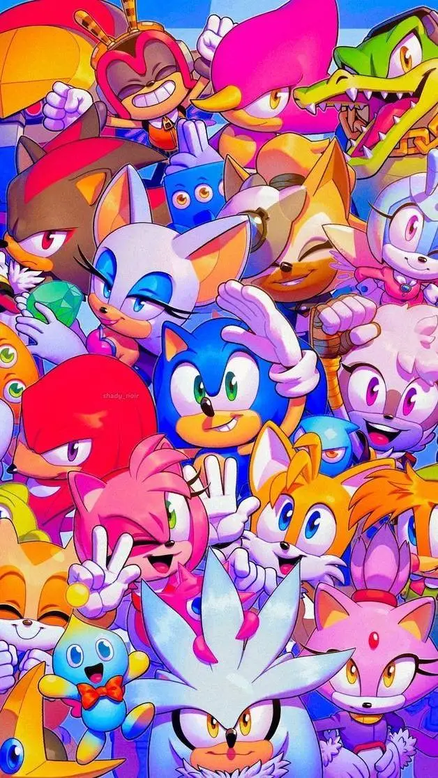 ai character: sonics World! background