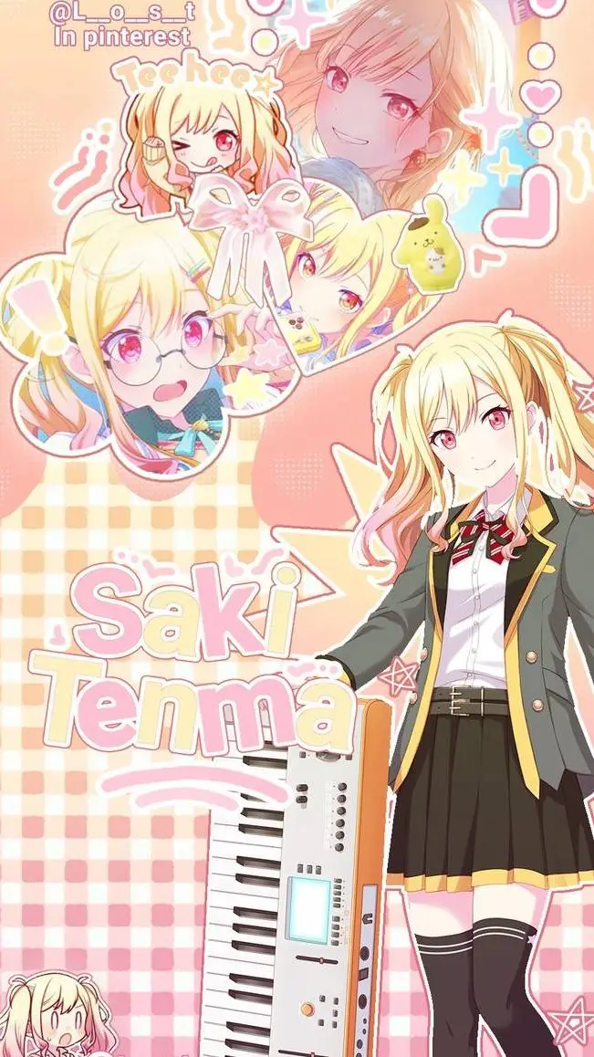 ai character: saki! background