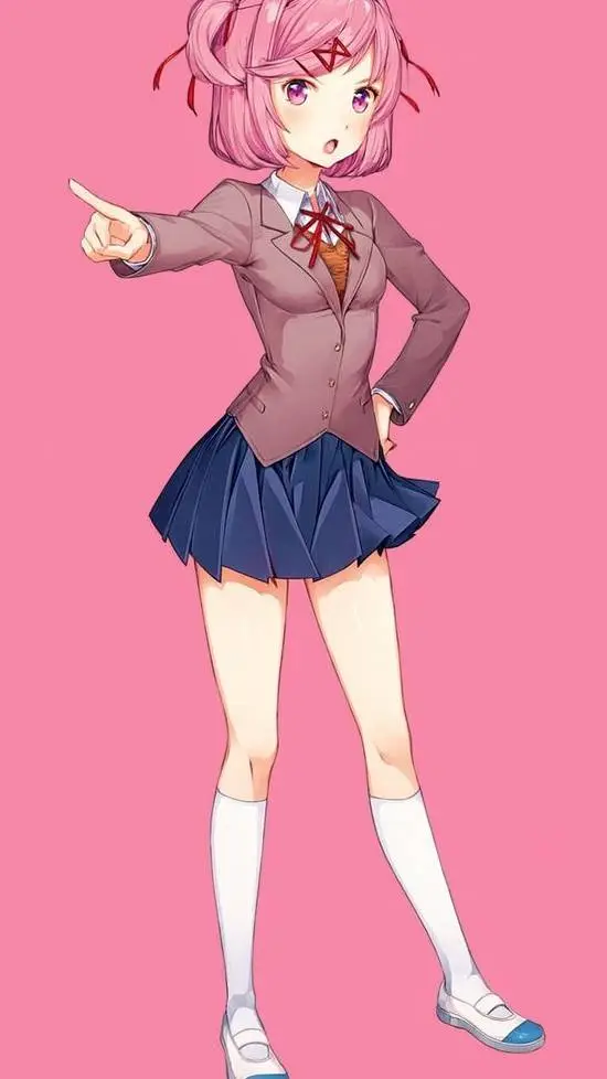 ai character: natsuki background