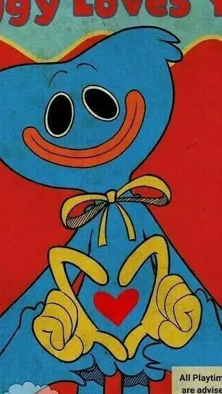 ai character: poppy playtime  background