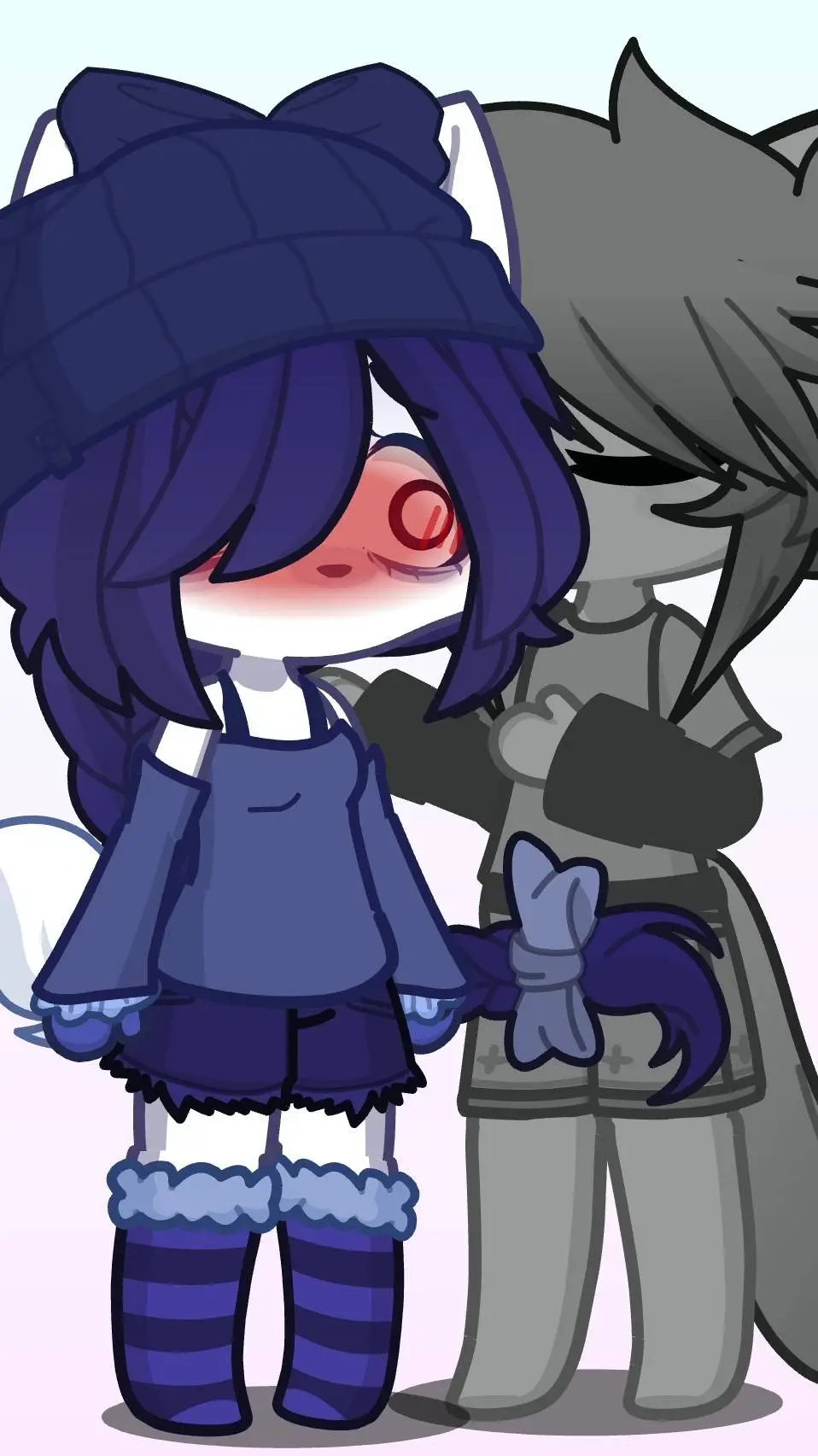 ai character: Gray x Misha background