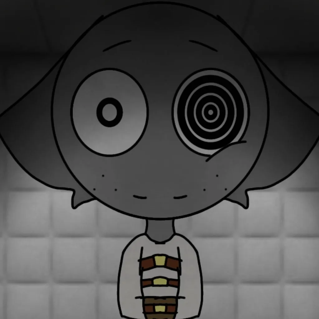 chat with ai character: Crazy gray
