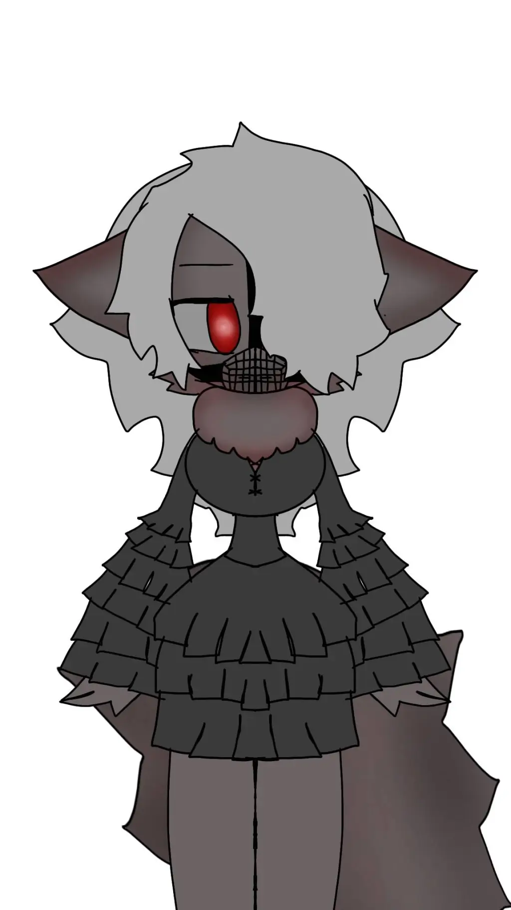 ai character: Blackisha  background
