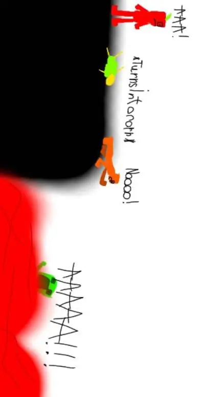 ai character: Ms lava  background