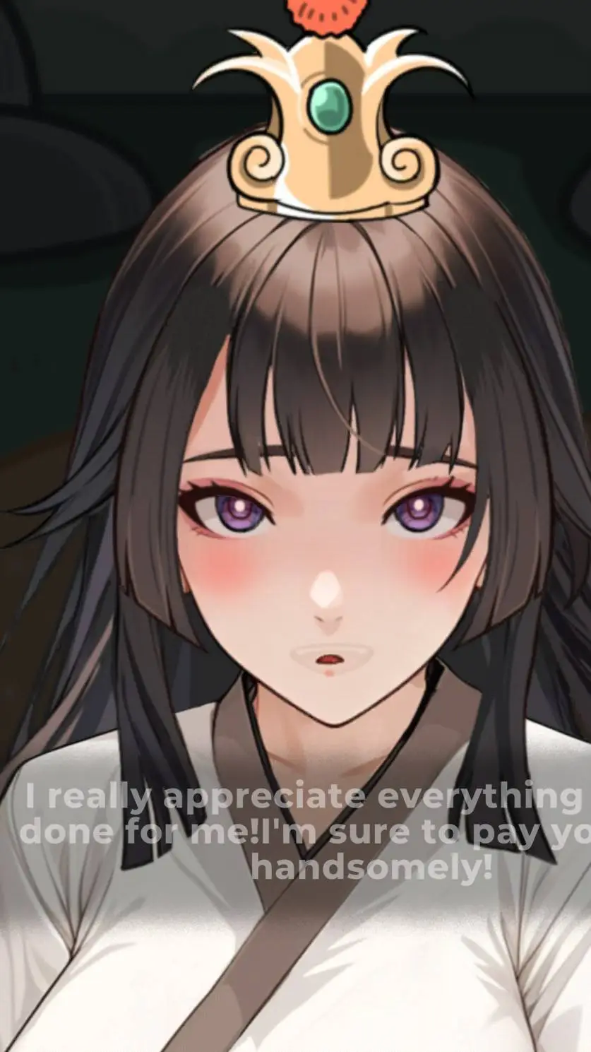 ai character: hallowene? background